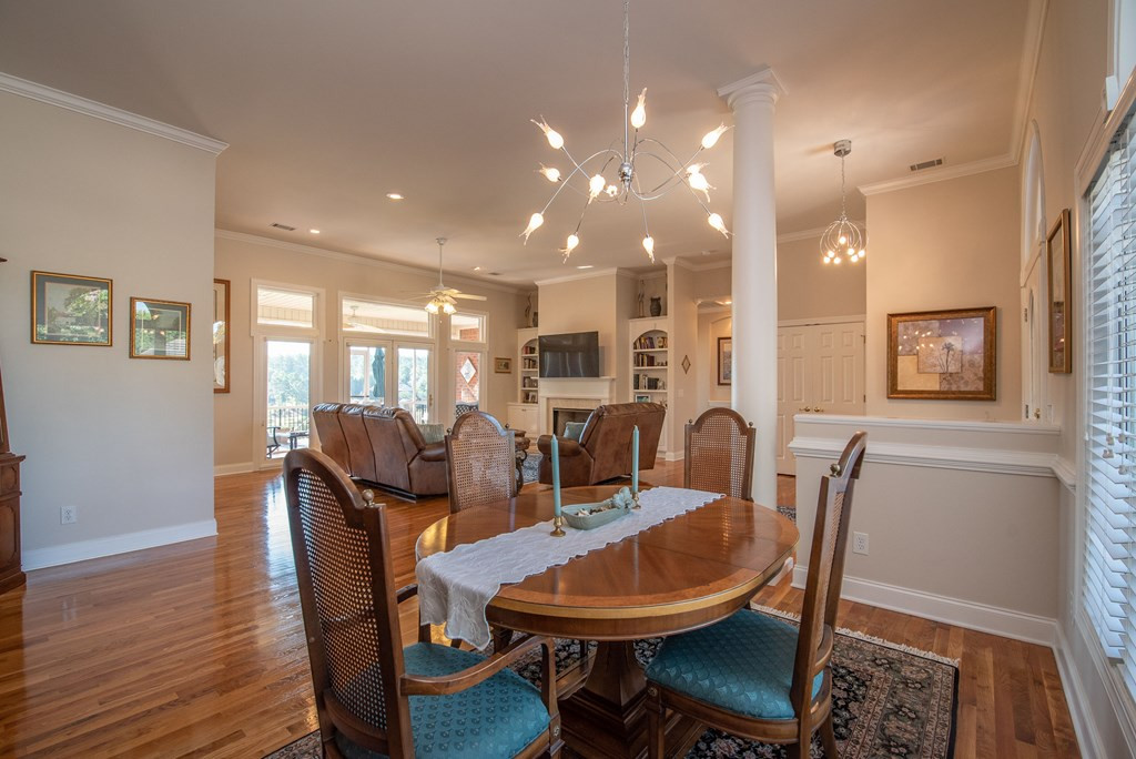 372 Forest Pines Road Aiken, SC 29803 - Photo 9 of 52 Dining Room into Living Room