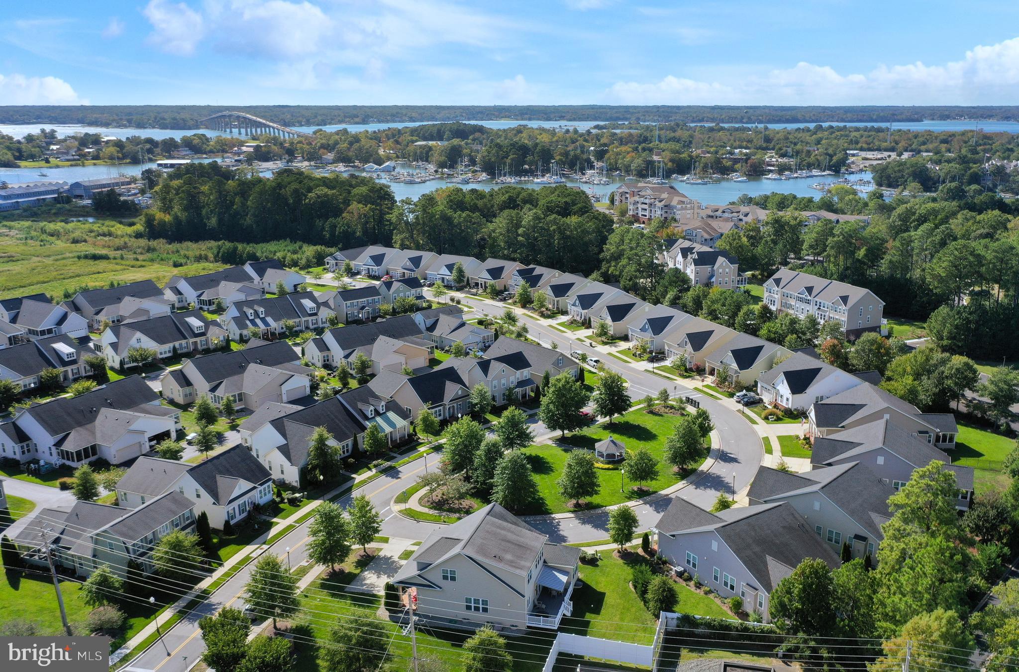 400 Shipyard Way Solomons, MD 20688 - Photo 75 of 100 an aerial view of multiple house