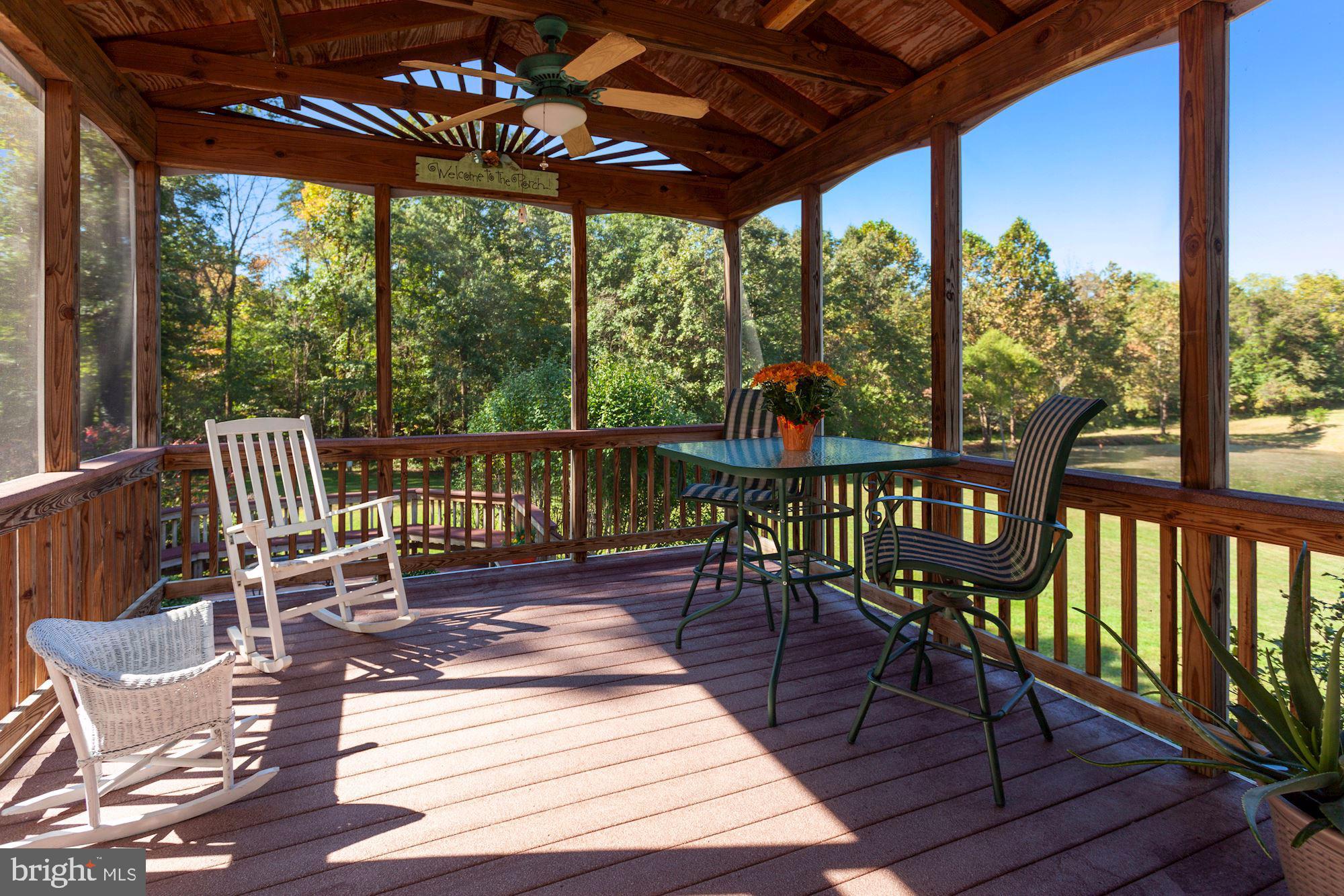 9780 Meetze Road Midland, VA 22728 - Photo 34 of 79 SCREENED IN porch.