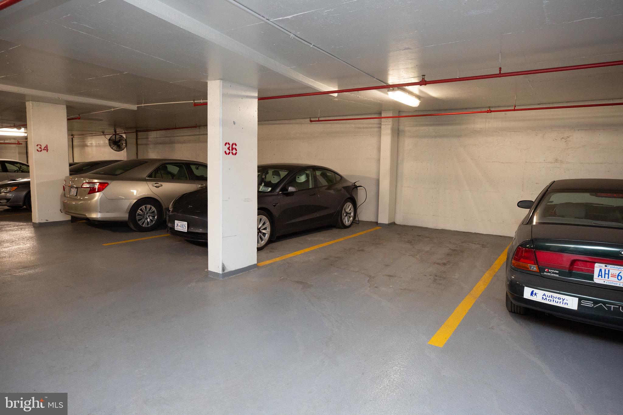 3001 Veazey Terrace Northwest, Unit 1128 Washington, DC 20008 - Photo 12 of 22 a view of car garage