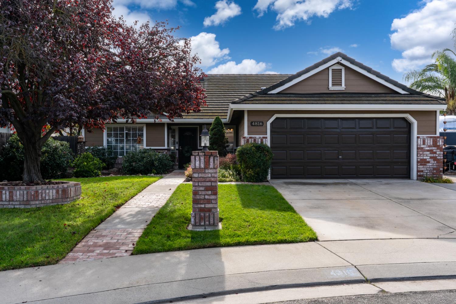 4816 Demaree Place Salida, CA 95368 - Photo 1 of 1 a front view of a house with a yard