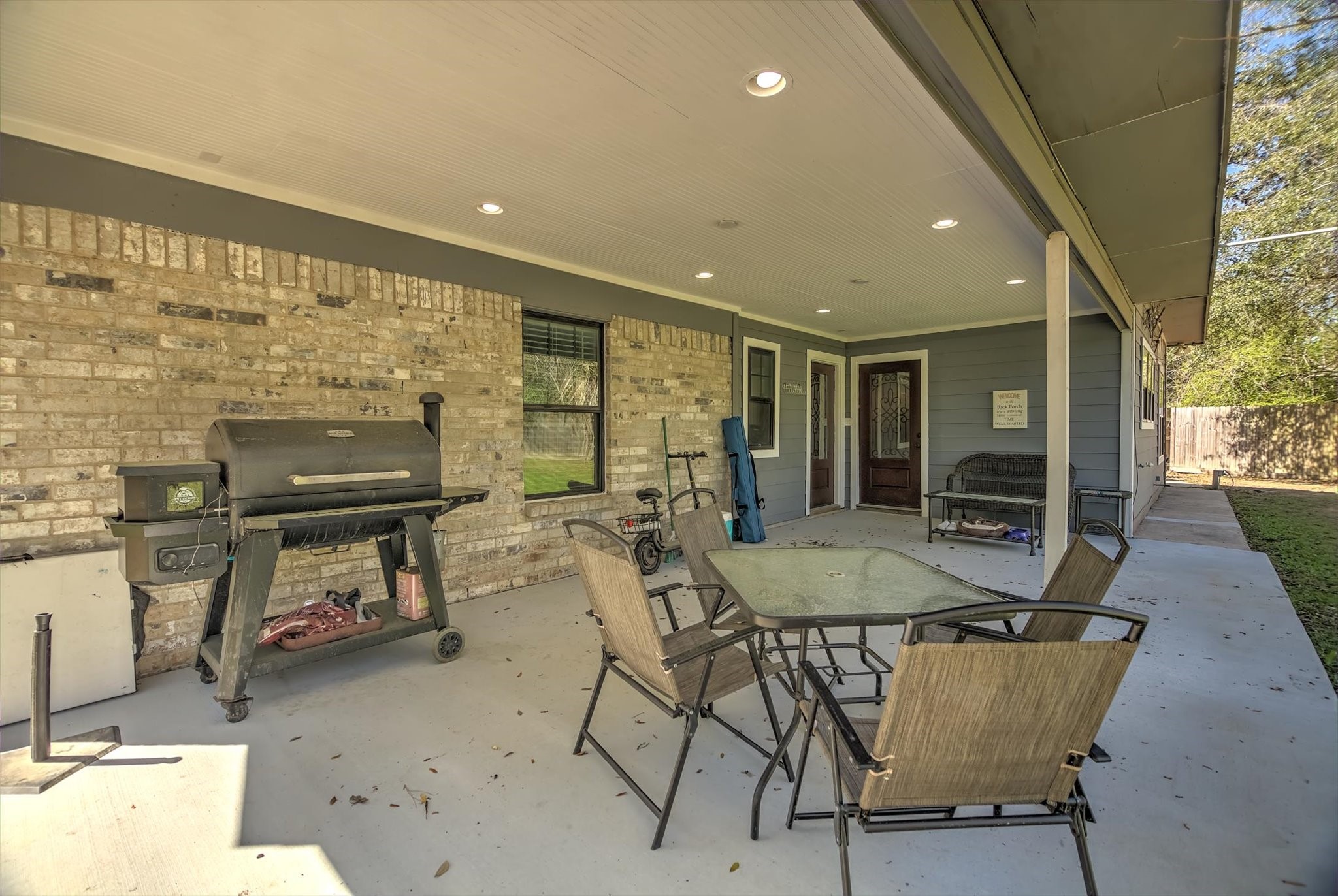 9711 Highway 150 Shepherd, TX 77371 - Photo 41 of 48 a dining room with furniture and window