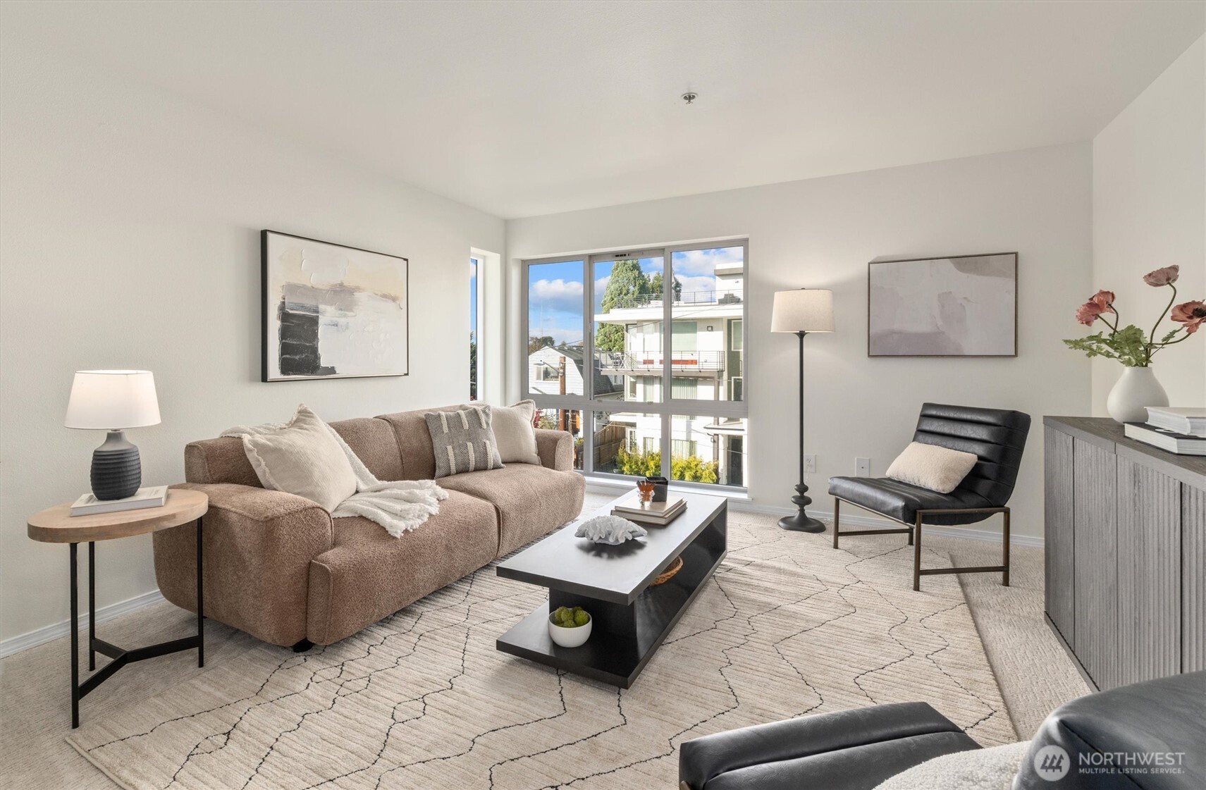 2901 South Jackson Street, Unit 507 Seattle, WA 98144 - Photo 7 of 29 a living room with furniture and a window
