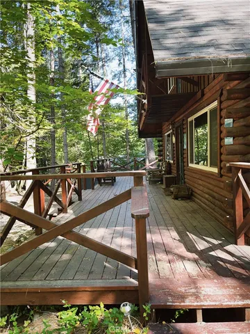 a view of a street with sitting area