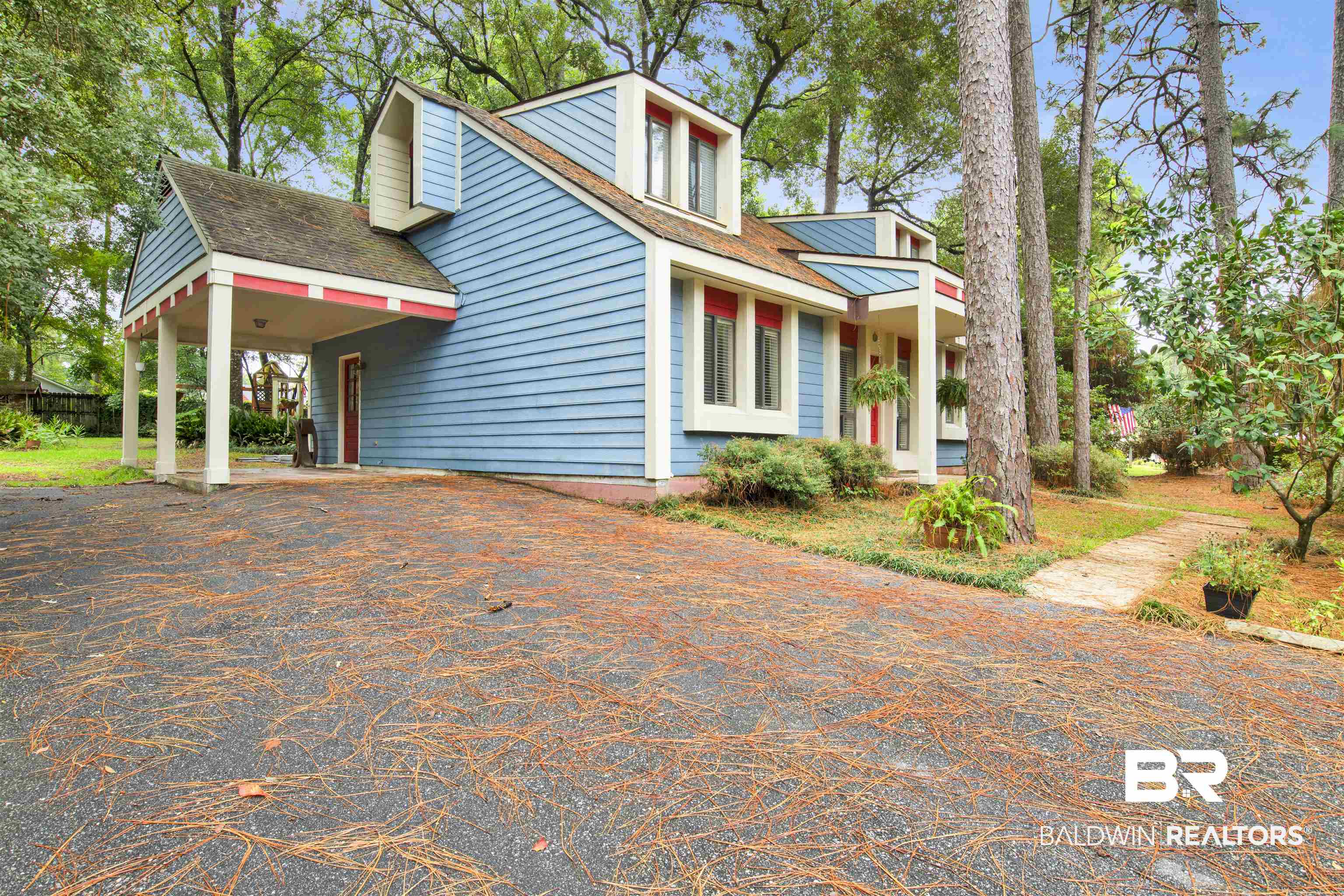 126 Montclair Loop Daphne, AL 36526 - Photo 21 of 25 Mid-century inspired home featuring driveway and a shingled roof