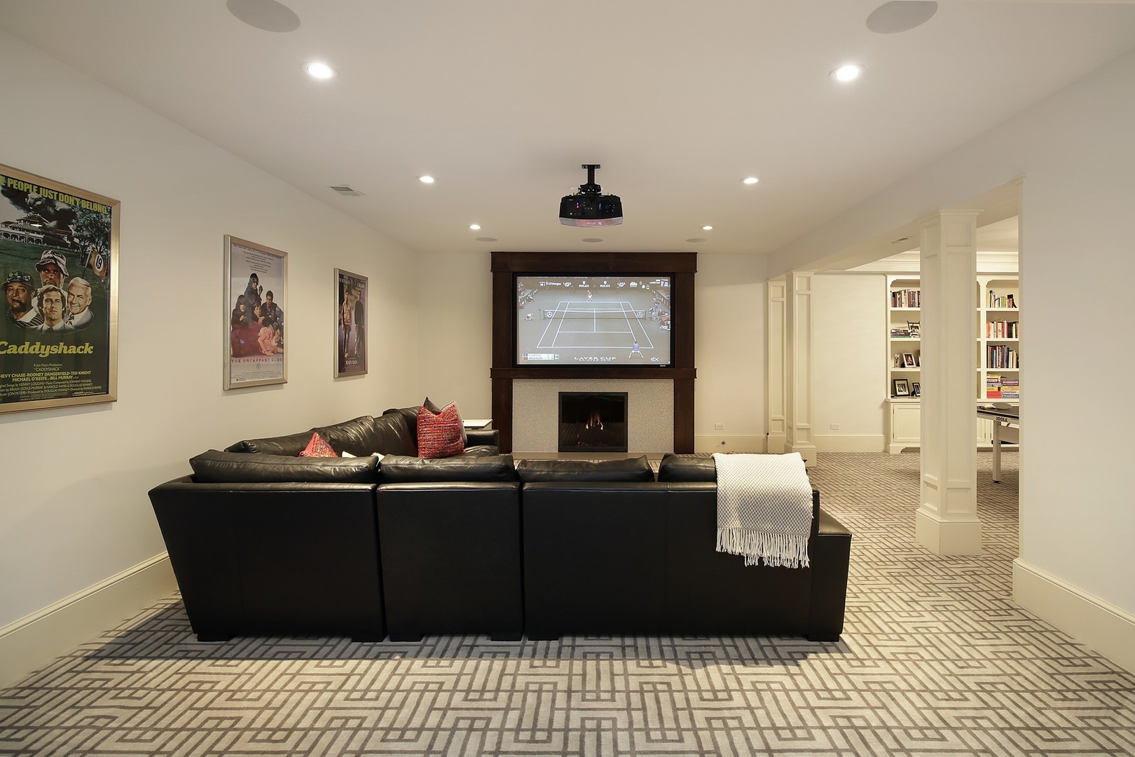 127 Old Green Bay Road Winnetka, IL 60093 - Photo 22 of 33 a living room with furniture and a fireplace