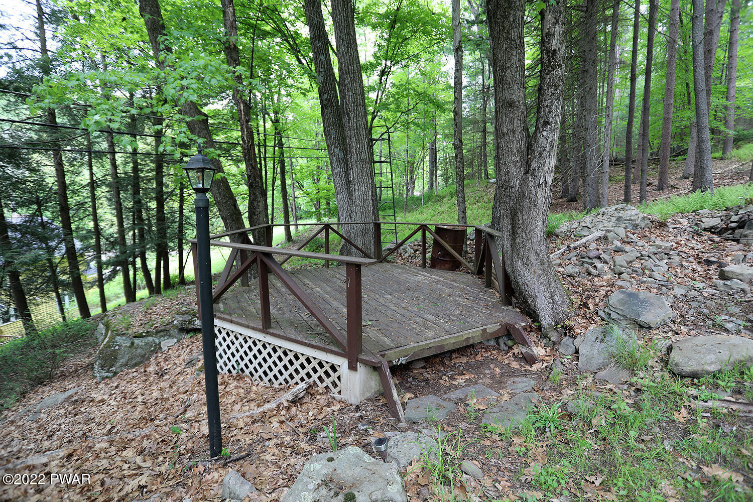 22 Elbert Behling Road Beach Lake, PA 18405 - Photo 5 of 27 Outside deck for entertaining