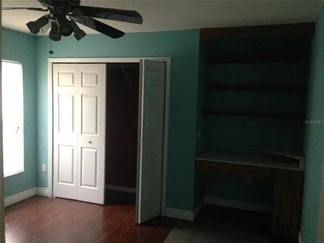 wooden floor in an empty room