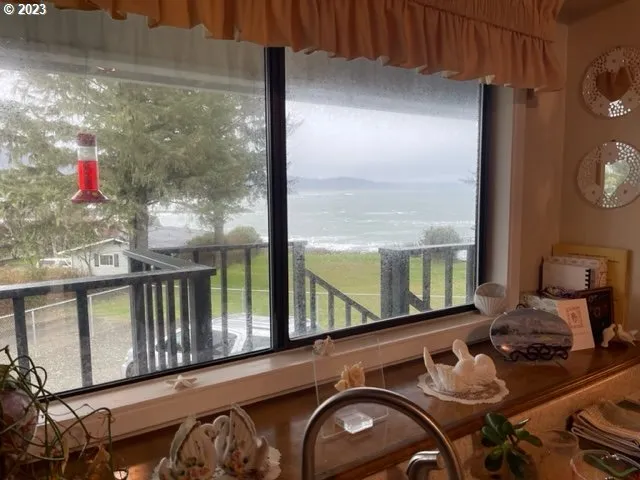 a room with furniture and a window