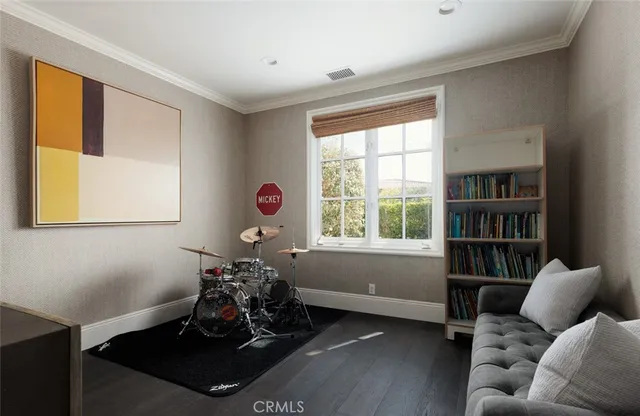 a bed room with a bed and a window