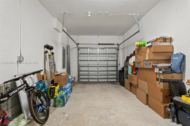 a view of a storage in a room