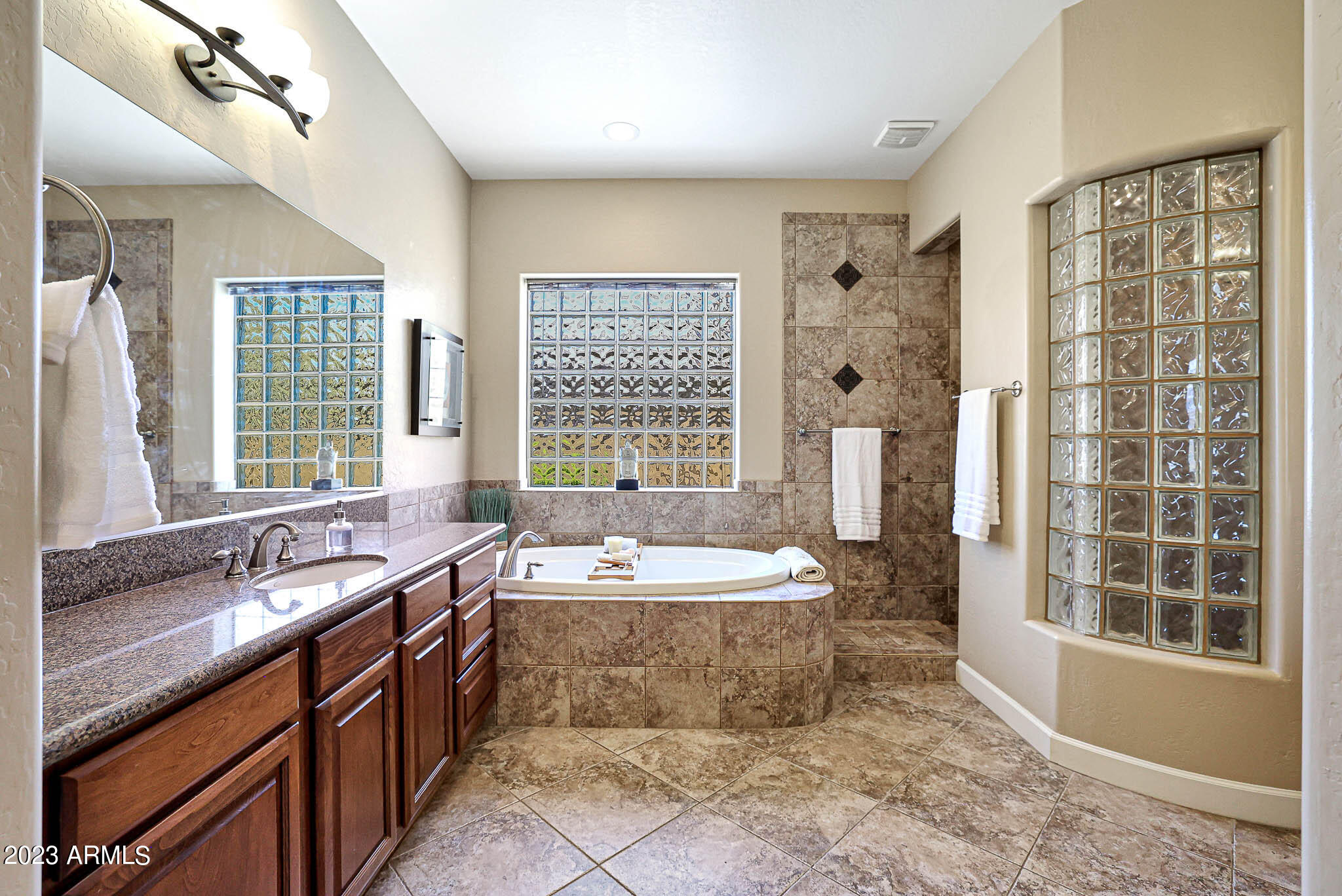 18047 West Narramore Road Goodyear, AZ 85338 - Photo 31 of 98 Spa Like Bathroom
