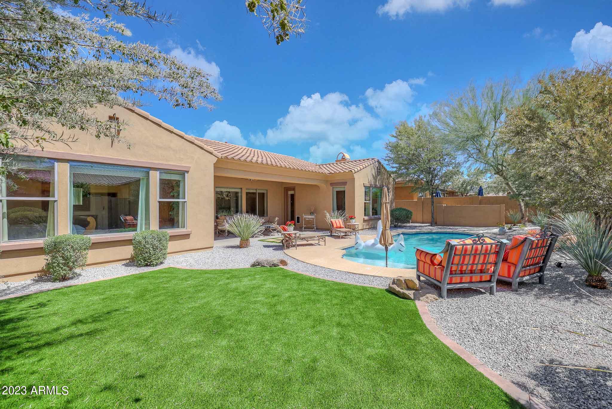 18047 West Narramore Road Goodyear, AZ 85338 - Photo 60 of 98 Freshly installed turf