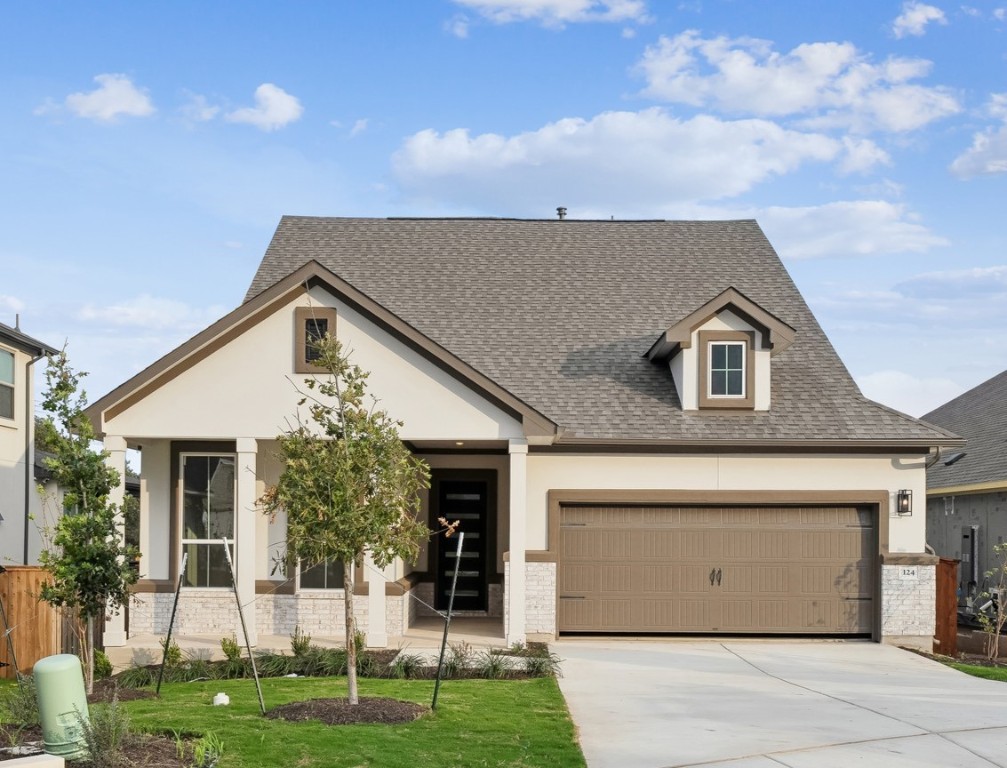 124 Millbend Road Georgetown, TX 78633 - Photo 1 of 1 a house view with a garden space