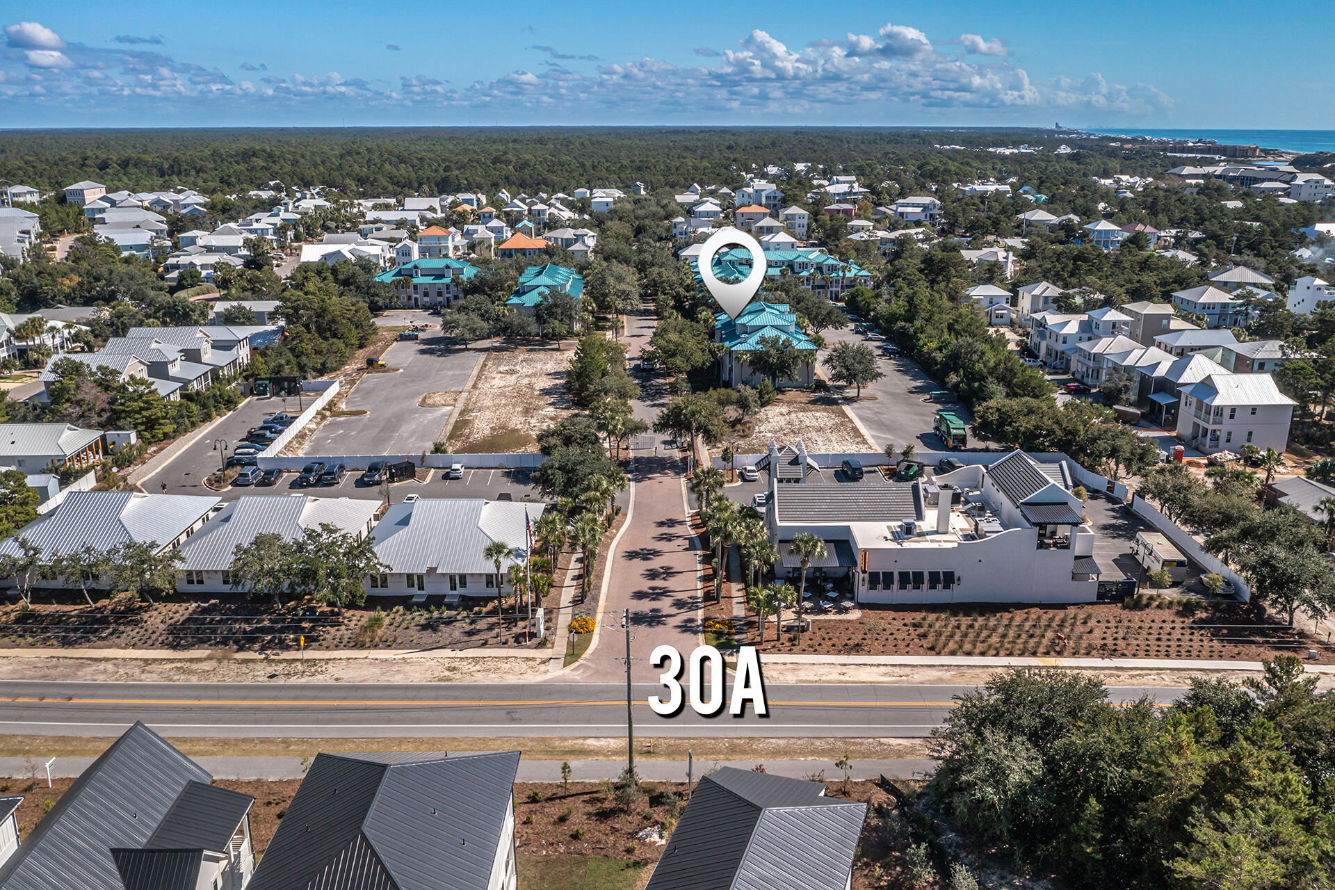 86 Village Boulevard, Unit 411 Santa Rosa Beach, FL 32459 - Photo 28 of 42 an aerial view of a city