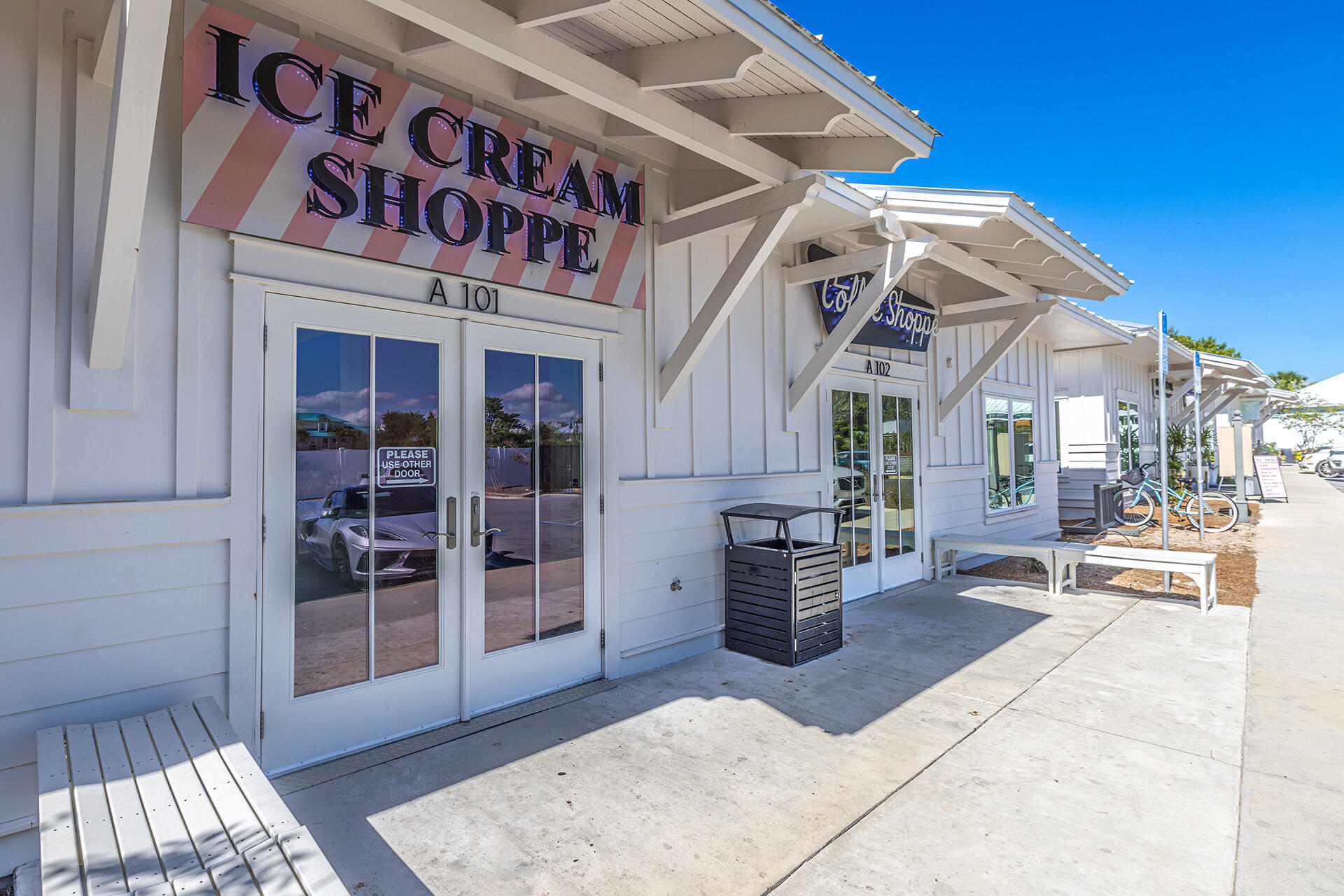 86 Village Boulevard, Unit 411 Santa Rosa Beach, FL 32459 - Photo 42 of 42 a view of a entryway door with a couch