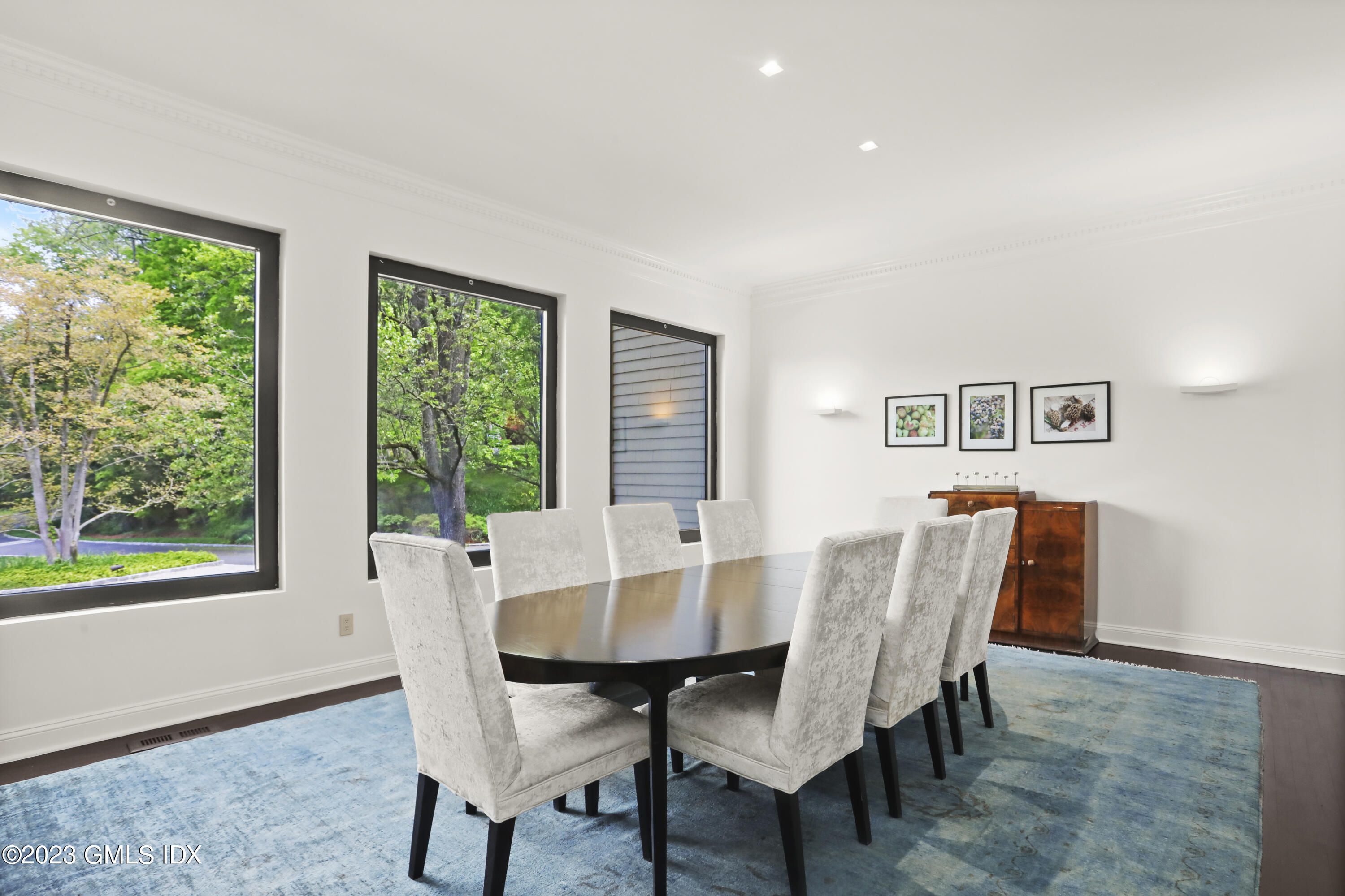 56 Dingletown Road Greenwich, CT 06830 - Photo 19 of 38 a view of a dining room with furniture window and outside view