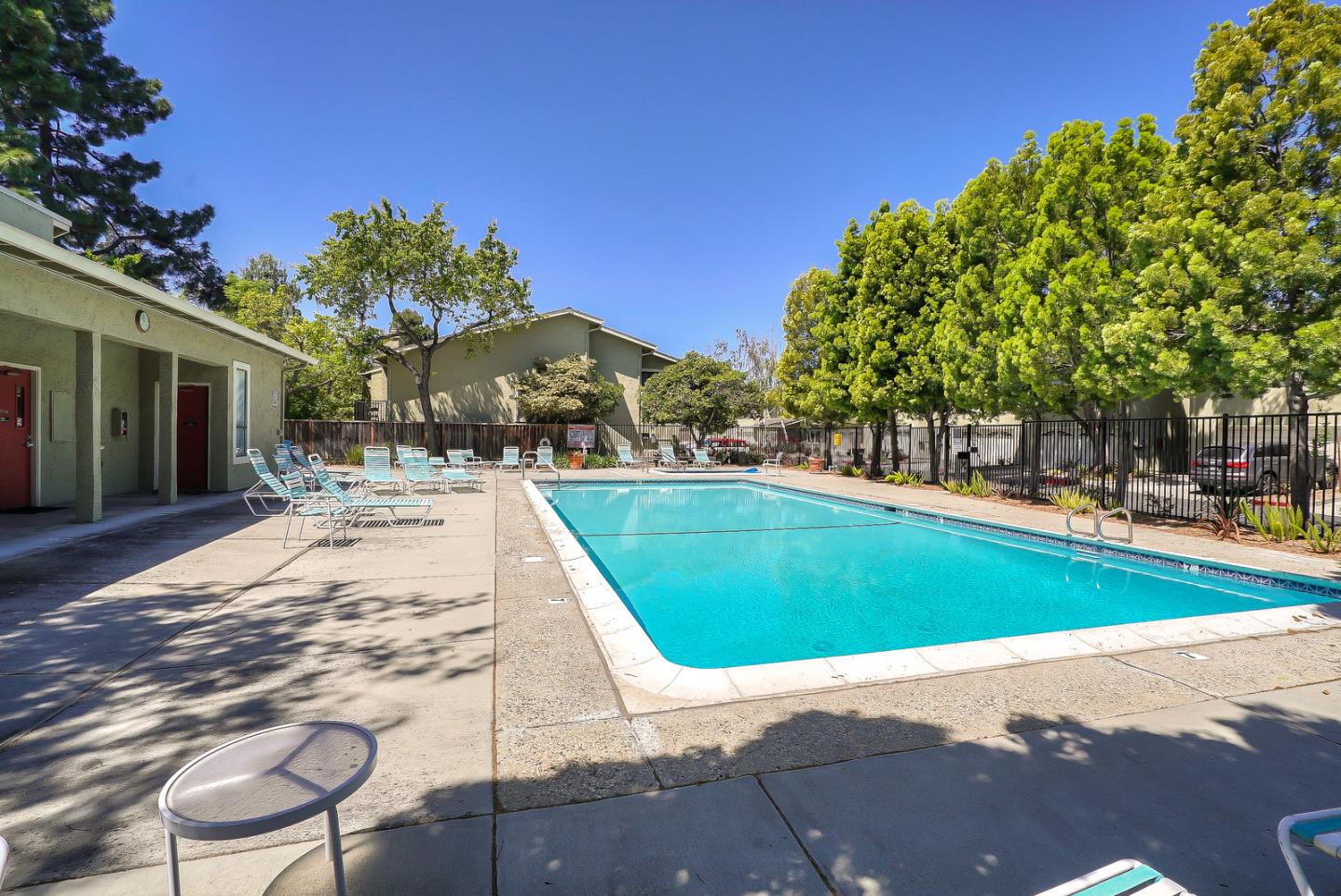 3744 Adriatic Way Santa Clara, CA 95051 - Photo 34 of 34 a view of a swimming pool with an outdoor space and seating area
