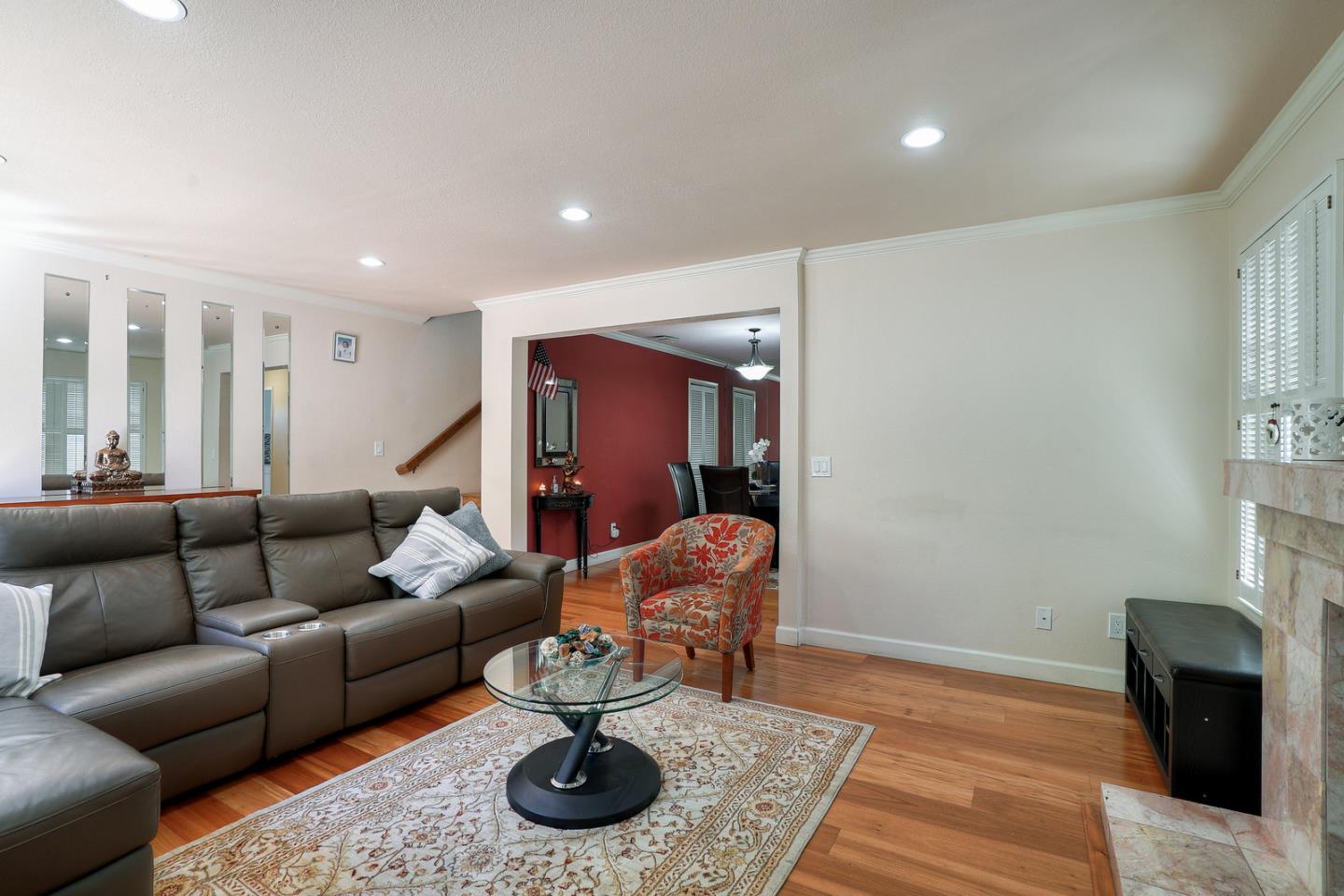 3744 Adriatic Way Santa Clara, CA 95051 - Photo 10 of 34 a living room with furniture and wooden floor