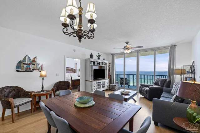 a view of a city with tall buildings