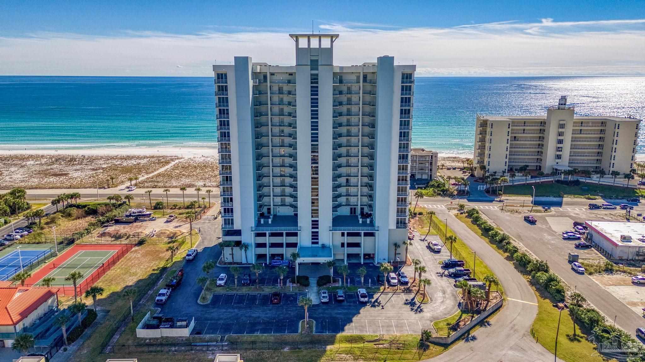 850 Fort Pickens Road, Unit 1230 Pensacola Beach, FL 32561 - Photo 42 of 67 a city view with tall buildings