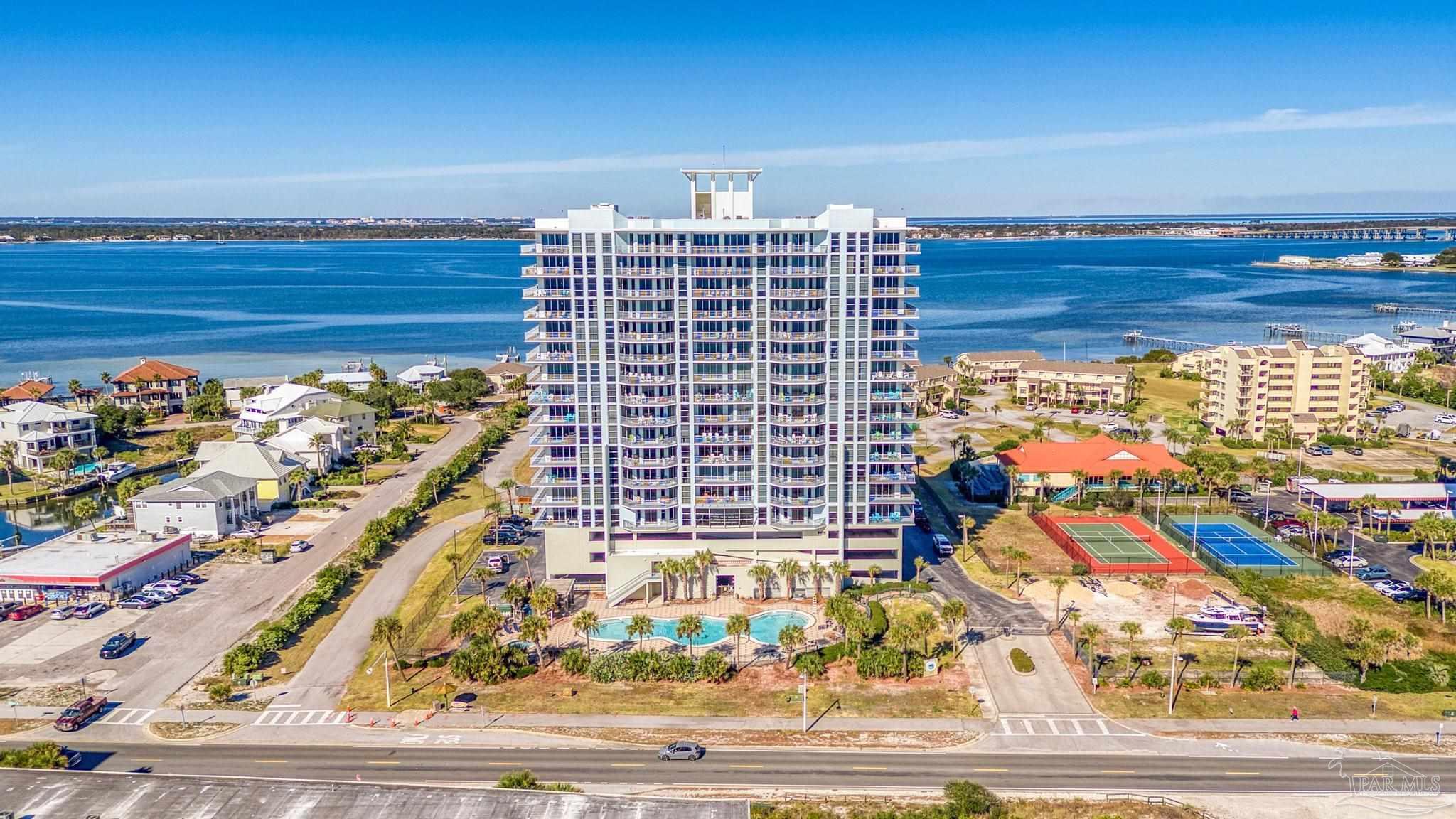 850 Fort Pickens Road, Unit 1230 Pensacola Beach, FL 32561 - Photo 49 of 67 a view of building with an outdoor space