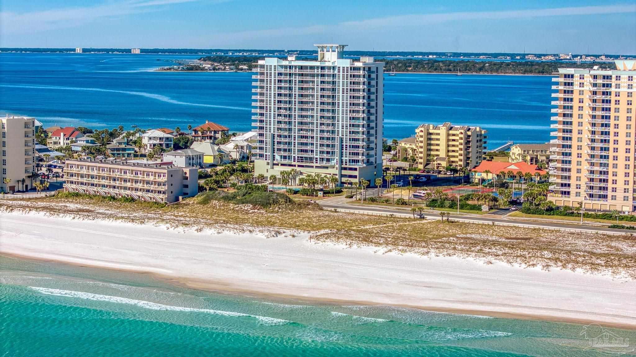 850 Fort Pickens Road, Unit 1230 Pensacola Beach, FL 32561 - Photo 58 of 67 a view of a terrace with a outdoor space