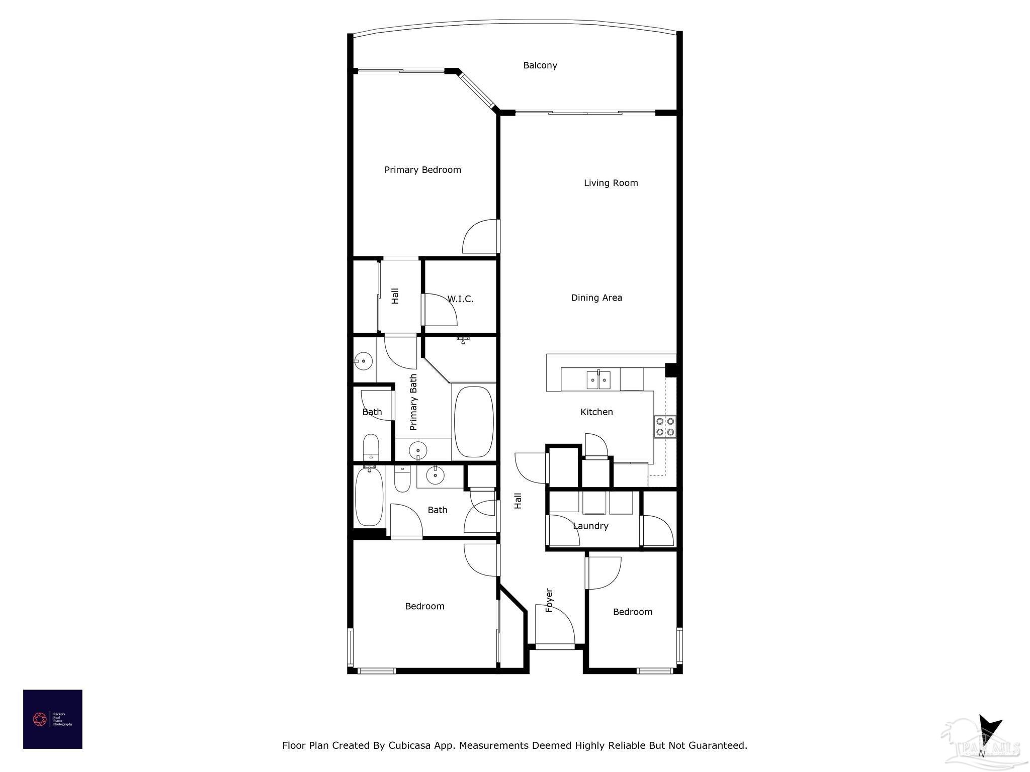 850 Fort Pickens Road, Unit 1230 Pensacola Beach, FL 32561 - Photo 67 of 67 a picture of a floor plan
