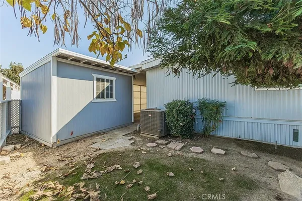 a view of a house with a outdoor space