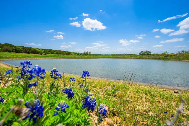 a view of an outdoor space with a lake view