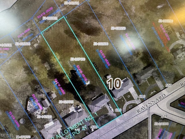 620 Ravenna Road Newton Falls, OH 44444 - Photo 23 of 23 Plat Map. Illustrating property boundaries and parcel identification numbers for the property