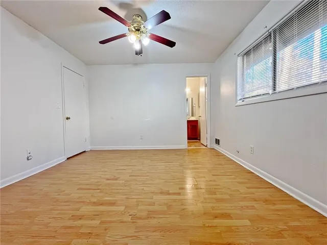 wooden floor in an empty room