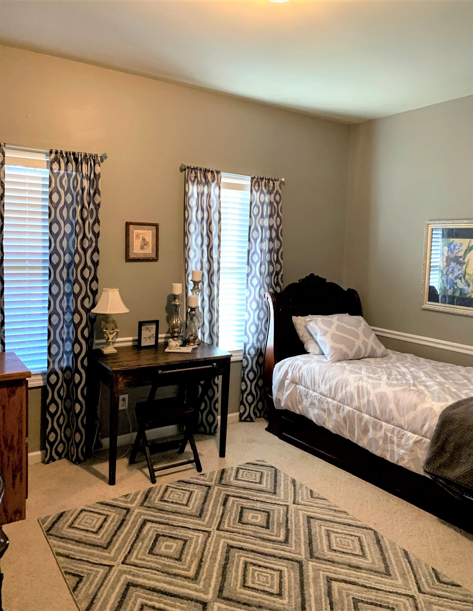 83 Old Quick Road Fayetteville, TN 37334 - Photo 34 of 41 a bedroom with a bed and wooden table