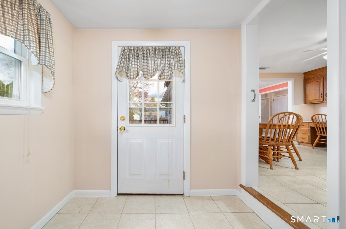 43 Edward Street Wethersfield, CT 06109 - Photo 19 of 40 Back Foyer to Deck