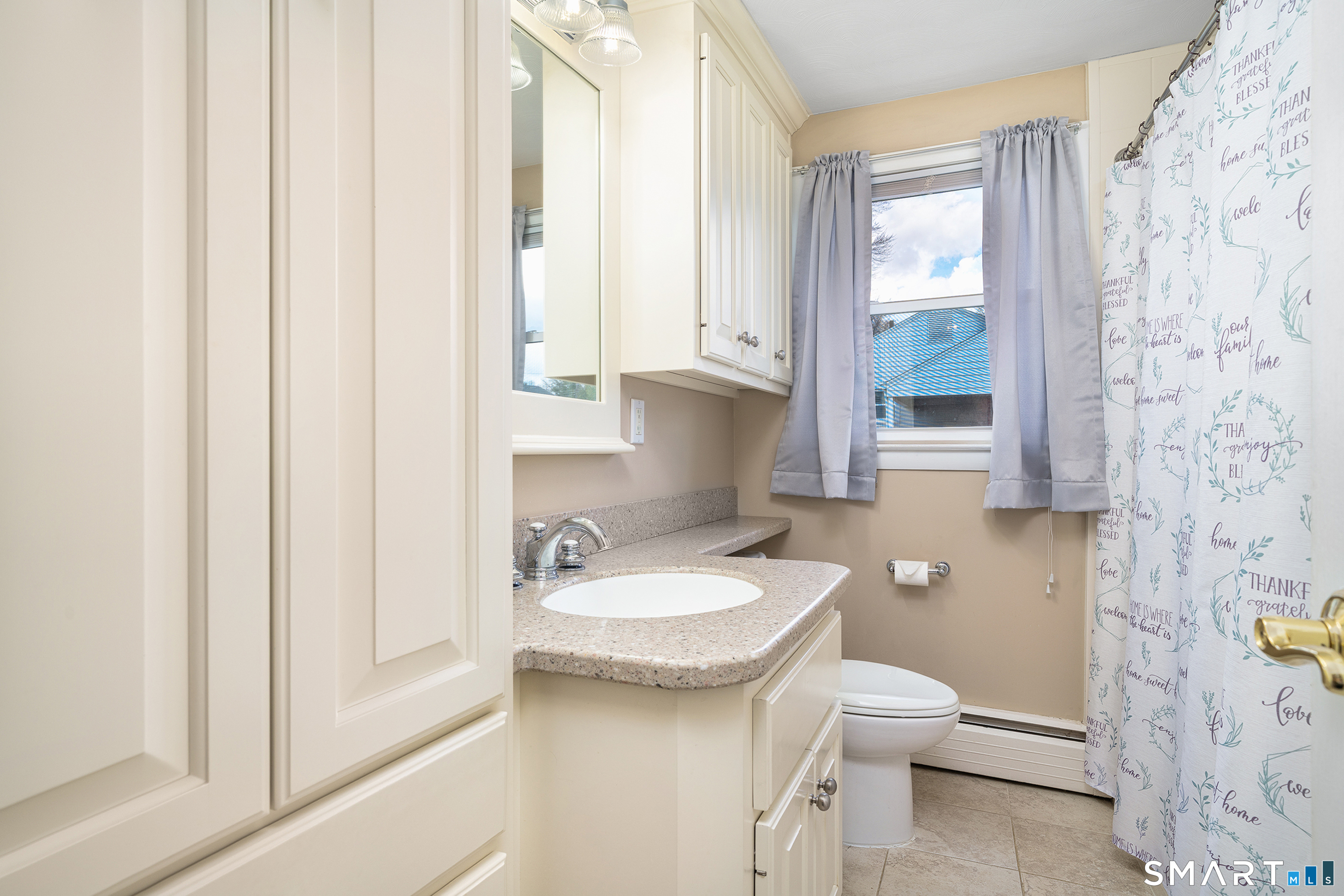 43 Edward Street Wethersfield, CT 06109 - Photo 27 of 40 Full Bath w/ walk-in shower, grab bars, and pull down seat