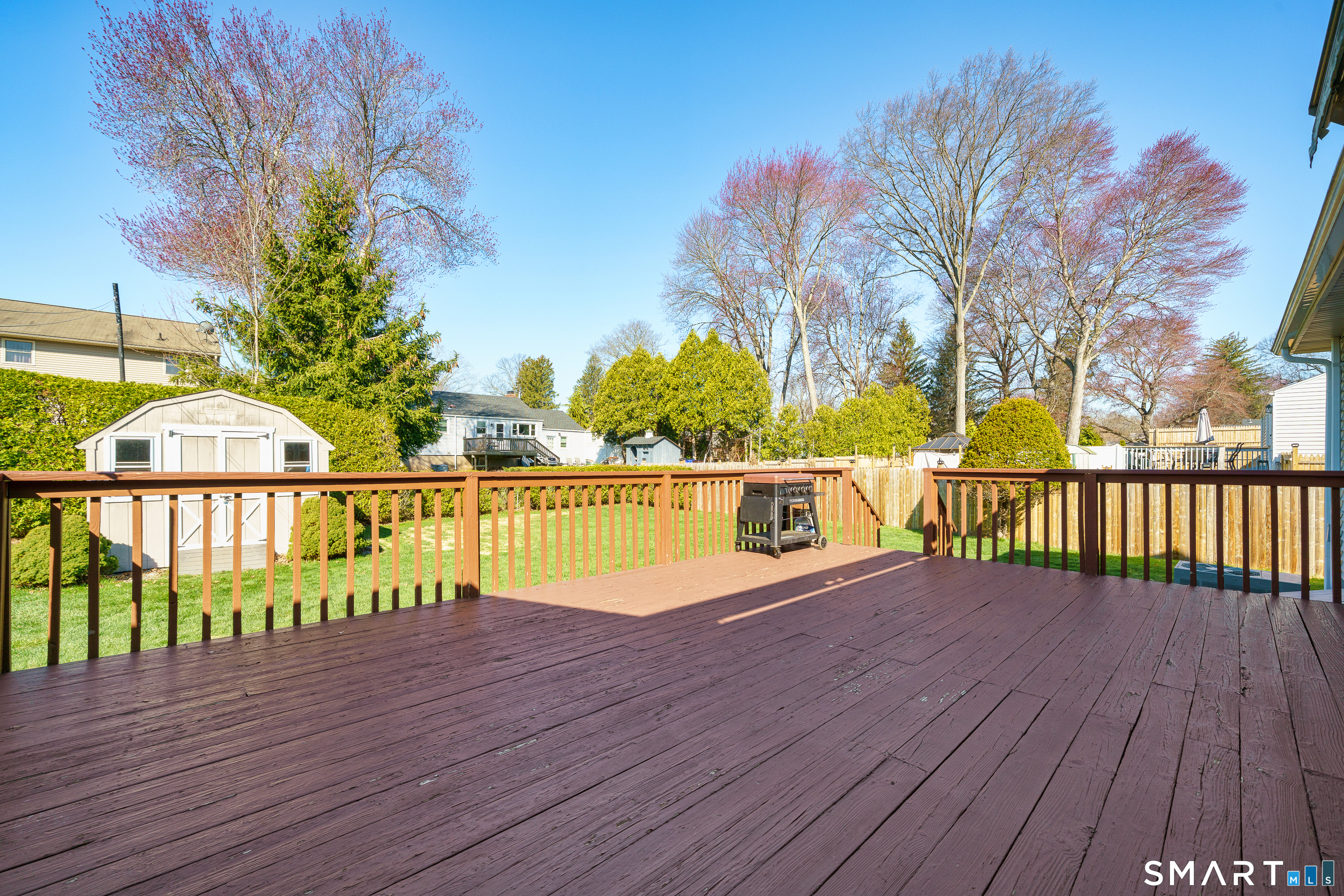 43 Edward Street Wethersfield, CT 06109 - Photo 34 of 40 43 Edward St. - Rear Deck & Yard