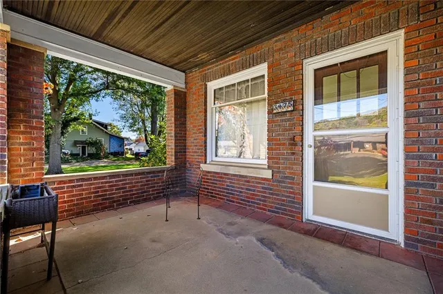 a view of entrance door of the house