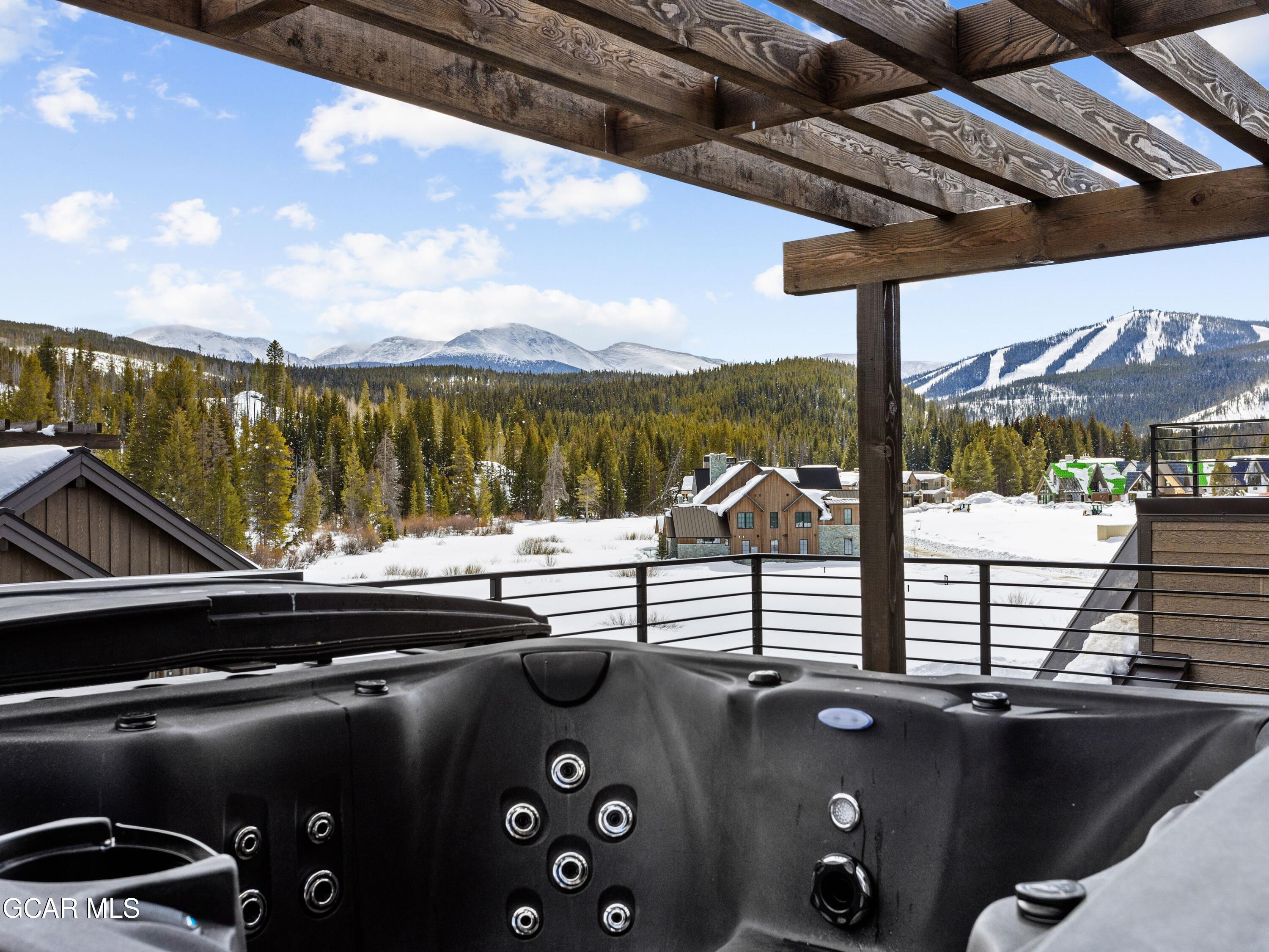 40 Ski Idlewild Road Winter Park, CO 80482 - Photo 30 of 56 Rooftop Deck with Divide & Resort Views