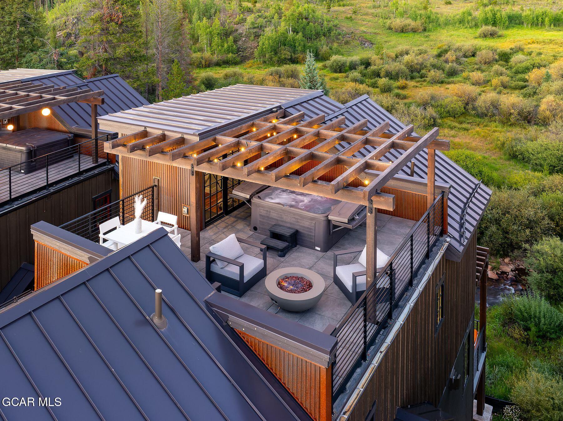 40 Ski Idlewild Road Winter Park, CO 80482 - Photo 53 of 56 Summer Rooftop