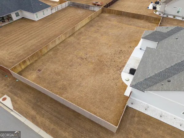 a view of outdoor space with seating