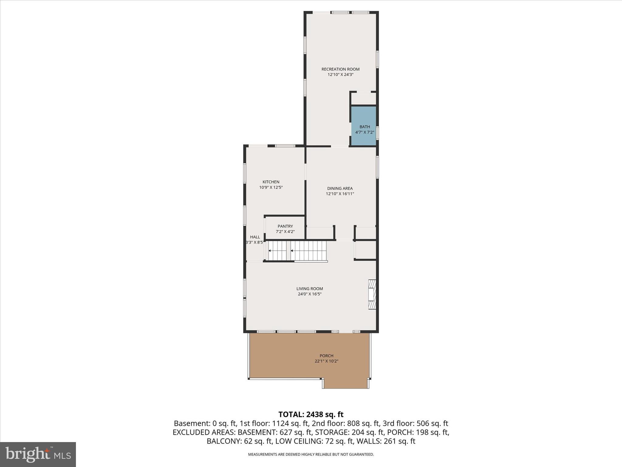 42 Market Square Manheim, PA 17545 - Photo 36 of 39 1st Level Floor Plan