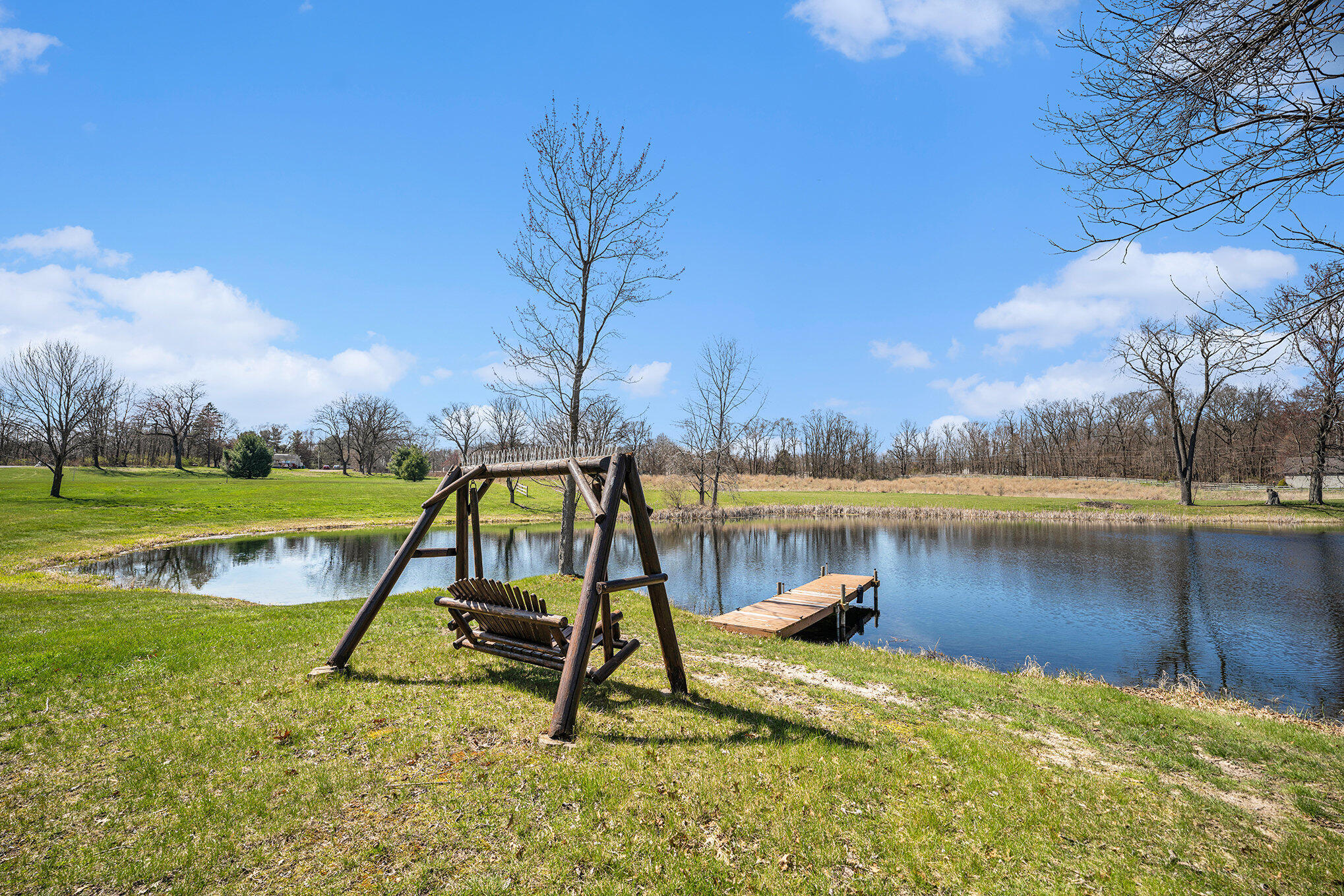 61651 County Line Road Three Rivers, MI 49093 - Photo 25 of 29 Dock on Stocked Pond