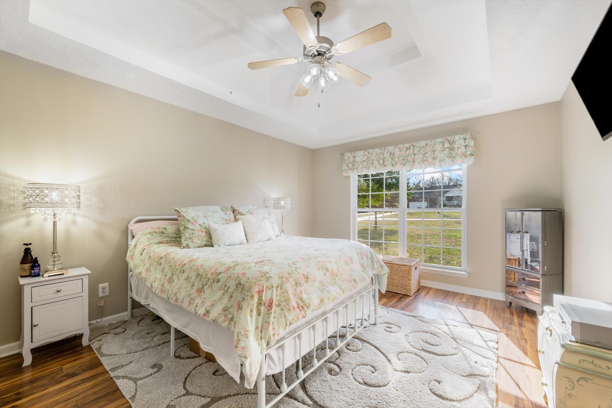 560 Windy Road Mount Juliet, TN 37122 - Photo 13 of 40 a bedroom with a large bed and a window