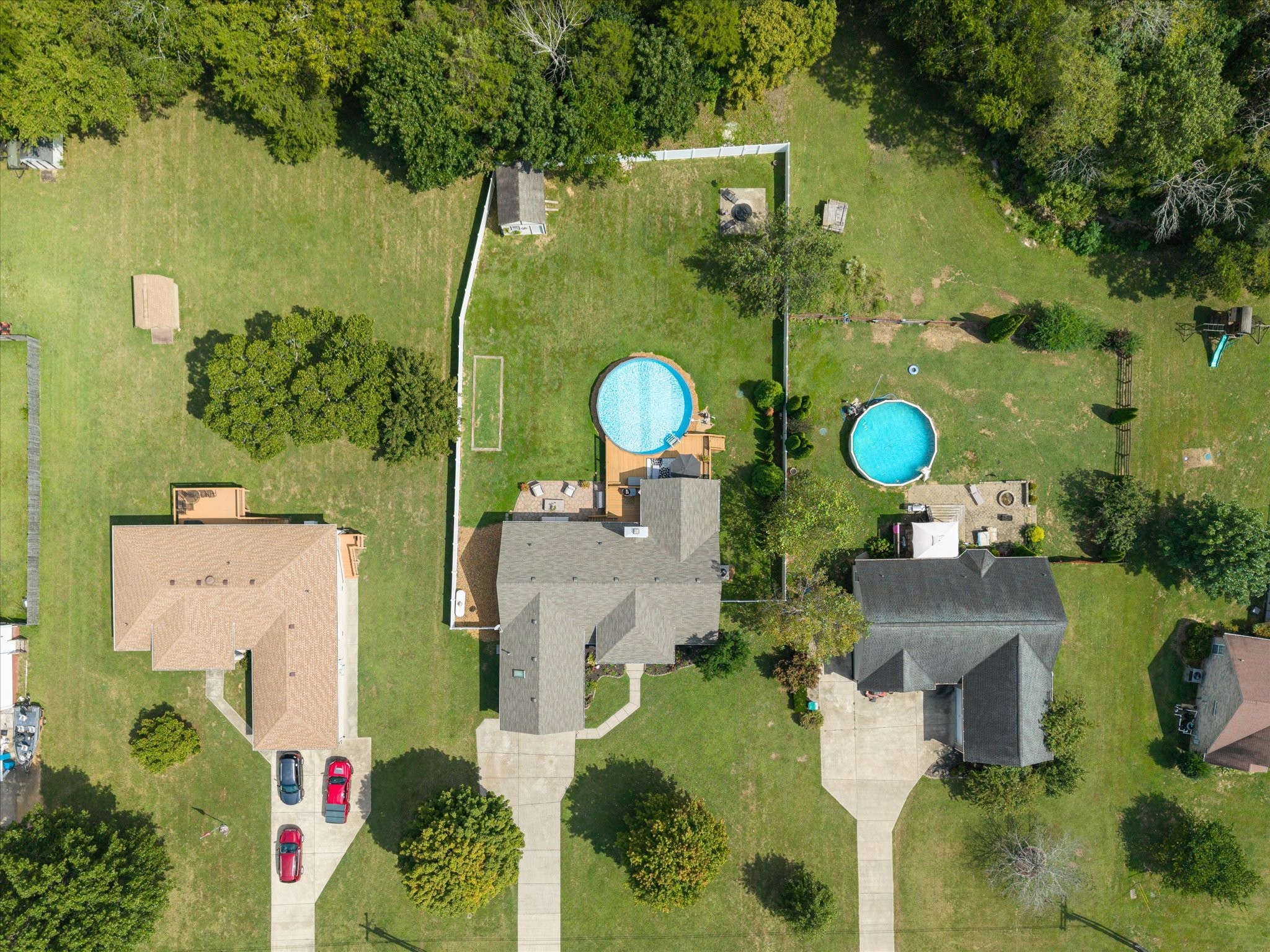 560 Windy Road Mount Juliet, TN 37122 - Photo 31 of 40 an aerial view of a house with outdoor space swimming pool and outdoor seating