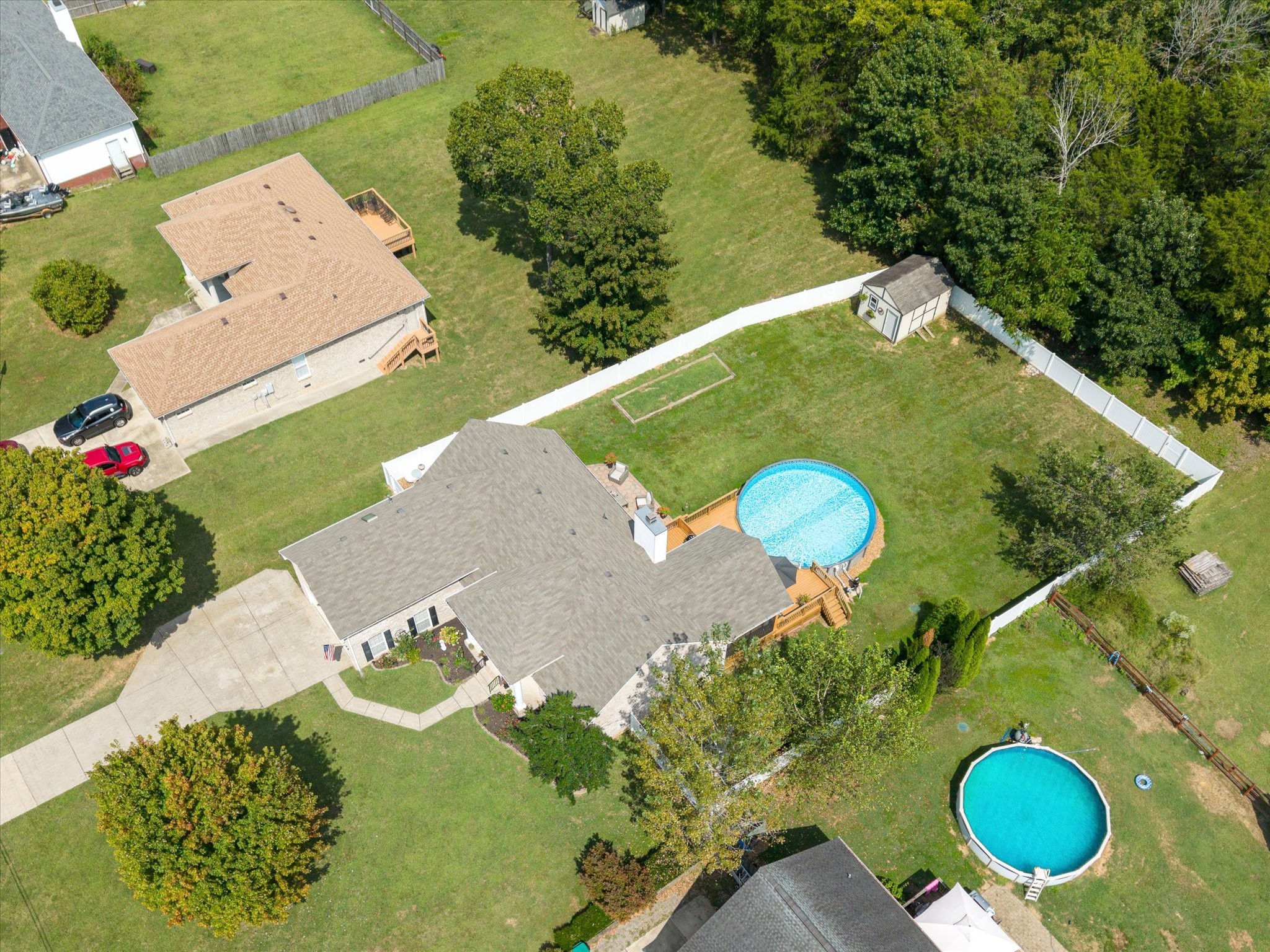 560 Windy Road Mount Juliet, TN 37122 - Photo 32 of 40 an aerial view of a house