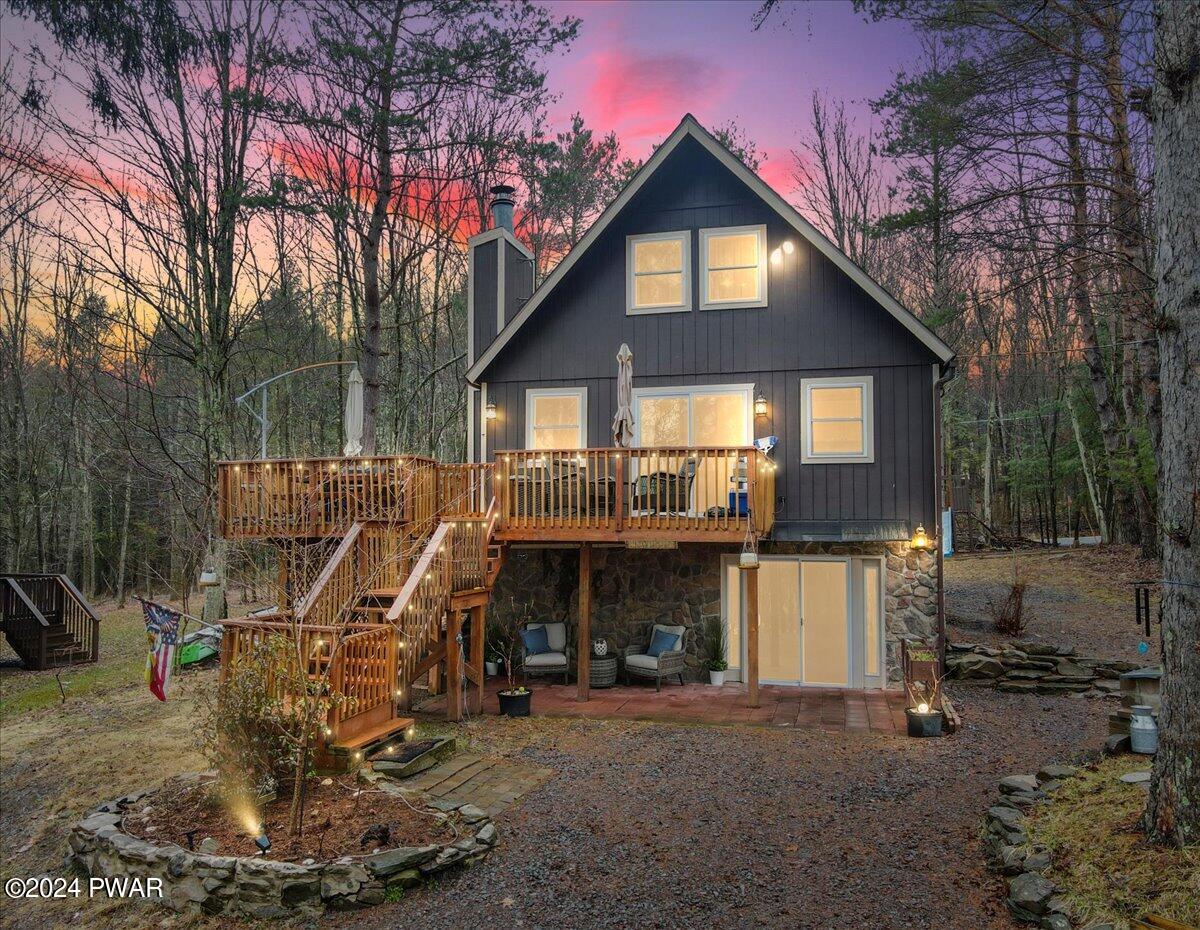 8 Crest View Road Lake Ariel, PA 18436 - Photo 2 of 44 a front view of a house with a yard