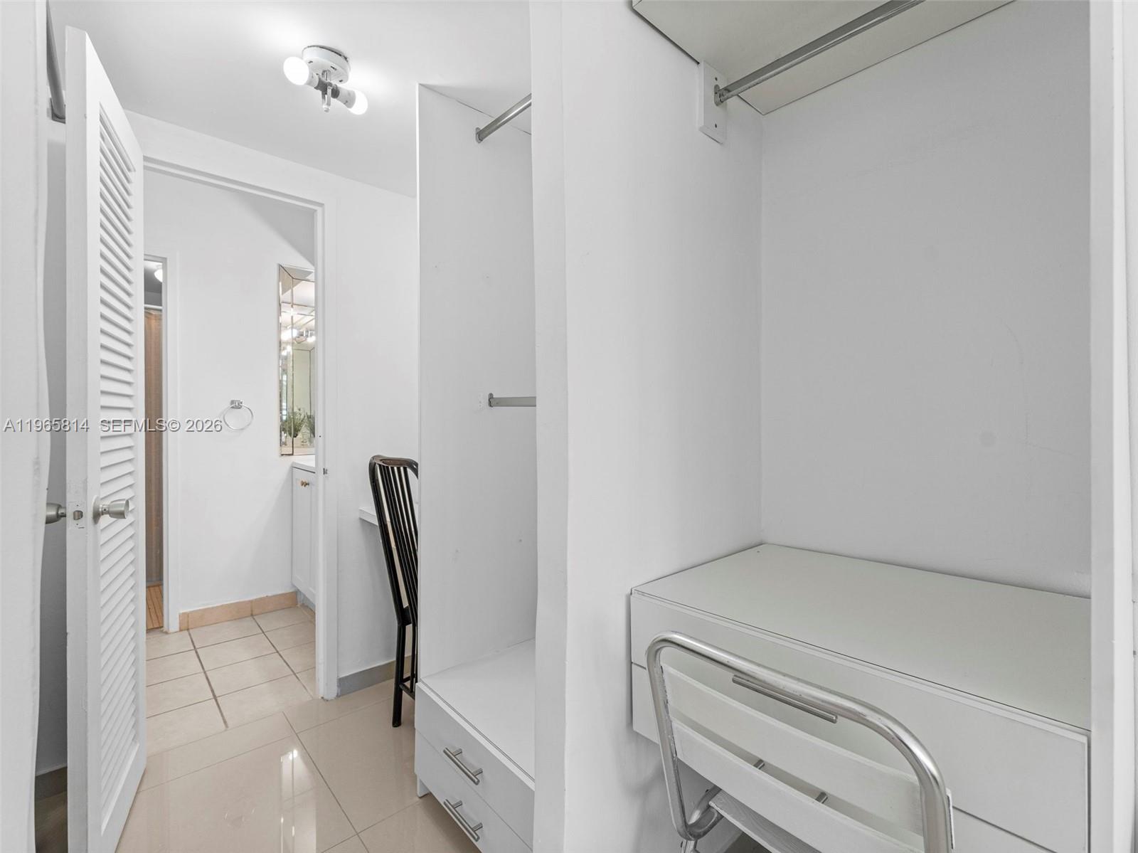 100 Lincoln Road, Unit 417 Miami Beach, FL 33139 - Photo 21 of 33 Closet and work space