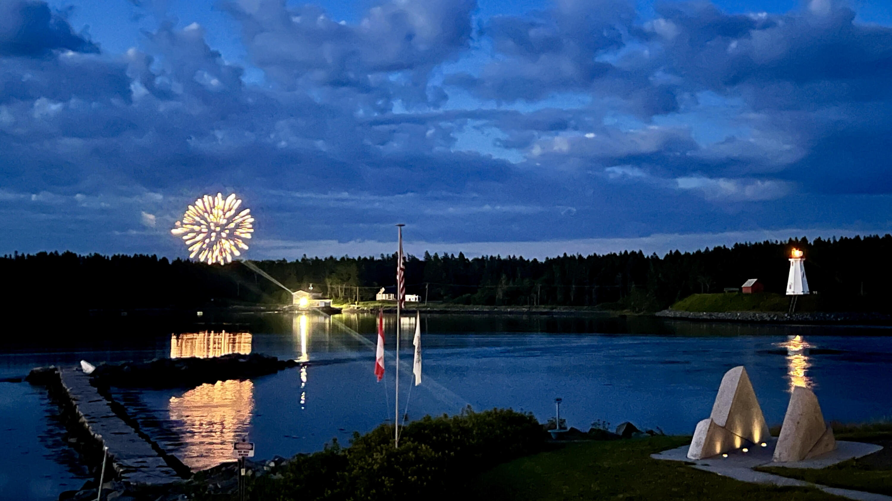 24 Water Street Lubec, ME 04652 - Photo 35 of 40 Celebrations overlooking the Channel