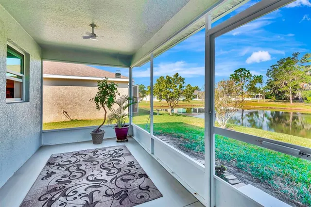 a very nice looking room with a large window