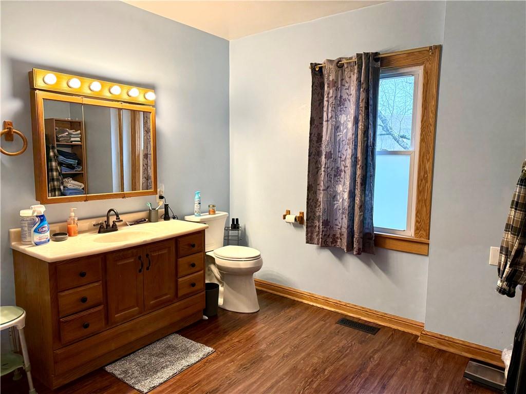 1022 Rutledge Road Transfer, PA 16154 - Photo 10 of 13 a bathroom with a sink and a mirror